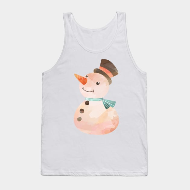 funny snowman Tank Top by MiRaFoto